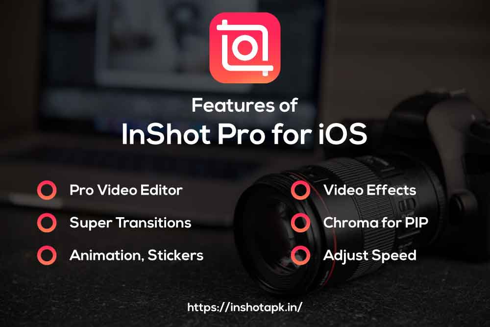 Features of InShot Pro for iOS