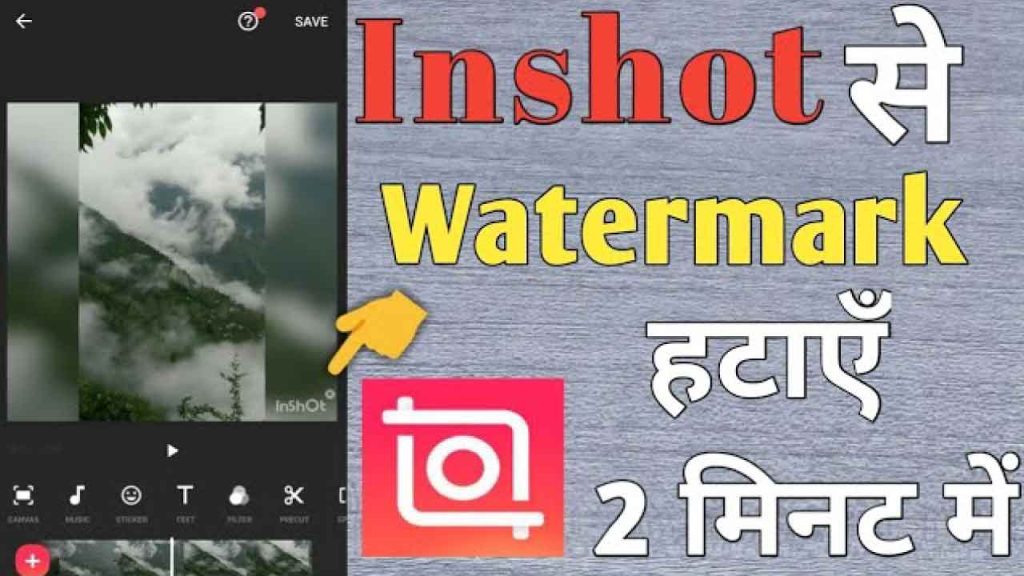 Remove Watermark in InShot Pro